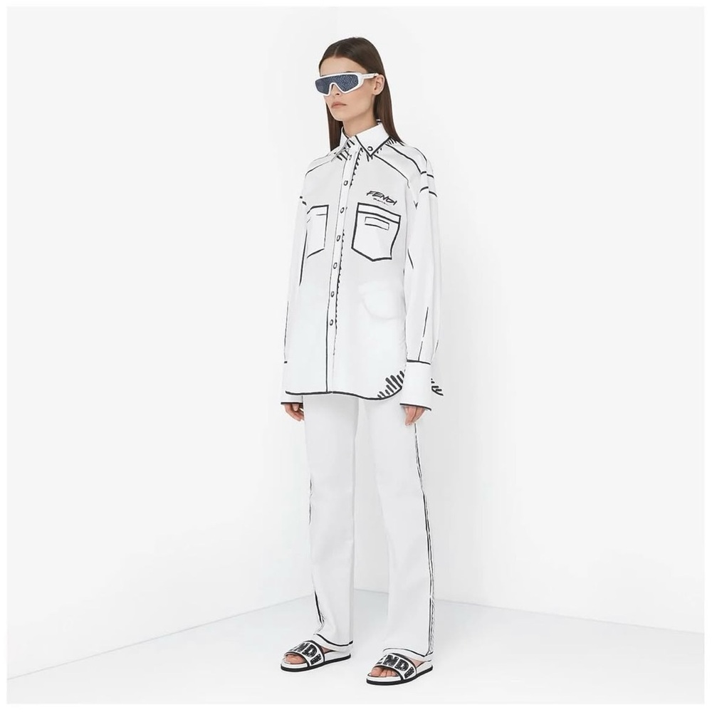 Fendi Joshua Vides cotton shirt